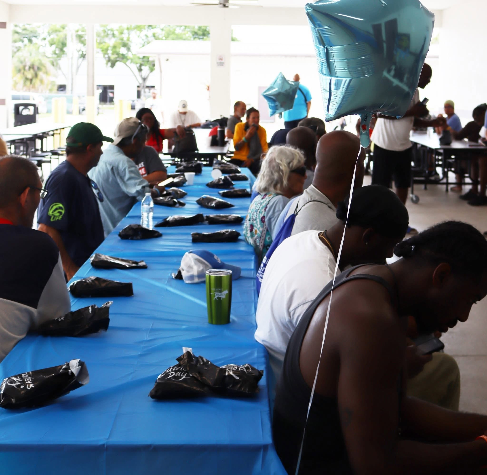 Winners' Resource Center outreach event